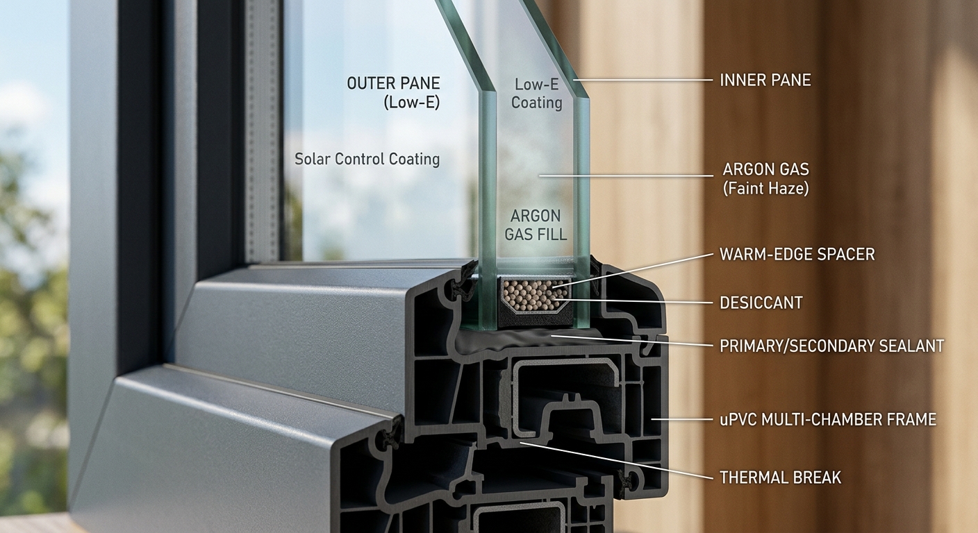 Exploring the Impact of Argon Gas Fill in Egelux Double Glazing for Energy Savings