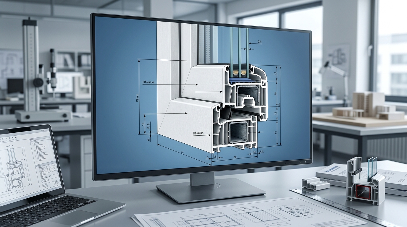 Deceuninck PVC Window Profile Technical Specifications: Engineering & Thermal Guide